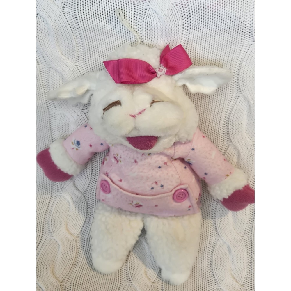 Vintage Baby Lamb Chop Puppet 1990 Shari‎ Lewis Plush Stuffed Toy